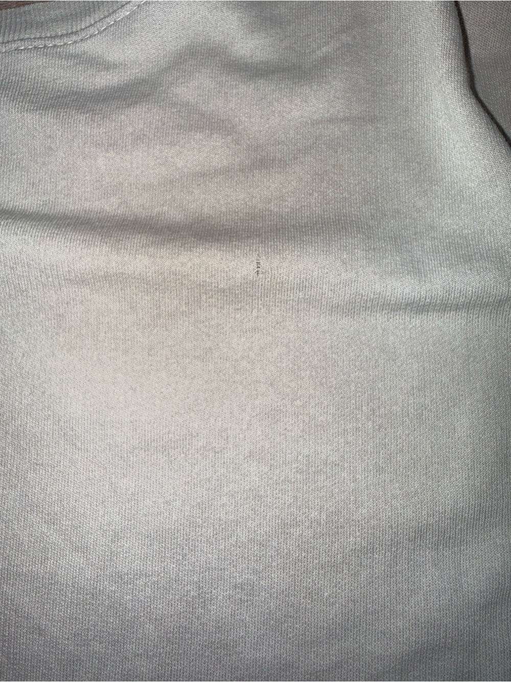 PacSun Scallop Fit Oversized T-Shirt Size L Taupe Brown Longline Tee - Picture 5 of 5